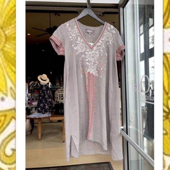 🧡🧡- Johnny was SURYA DRAPE TUNIC DRESS - Picture 2 of 6